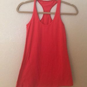 Red LuluLemon Racerback Tank